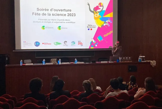 Lauréats du Prix Médiation-diffusion de la culture scientifique CY Alliance 2023