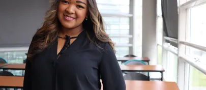 Apprentie, Judith se spécialise dans la gestion de patrimoine