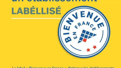 Label Bienvenue en France 2 étoiles en 2024