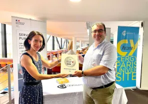 Label "Services publics +" pour le réseau des bibliothèques de CY Cergy Paris Université