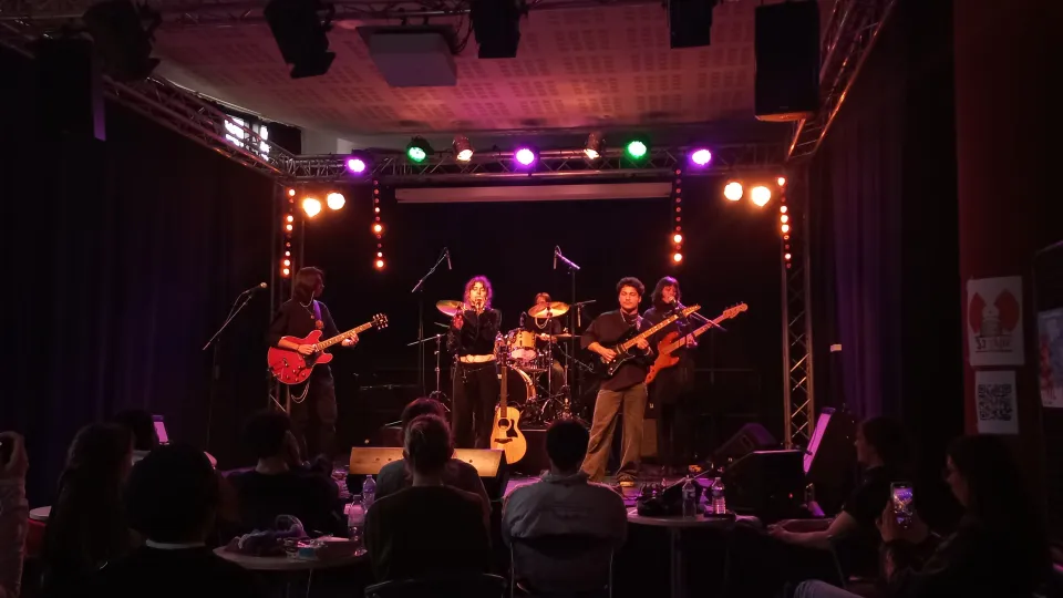 Photo d'un précédent concert live session