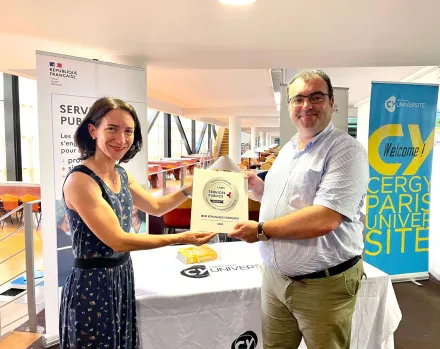 Label "Services publics +" pour le réseau des bibliothèques de CY Cergy Paris Université